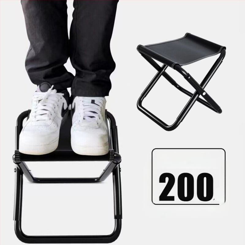 Star Mountain Sklopná stolička – karbónová oceľ, vonkajšie použitie, prenosná na kempovanie