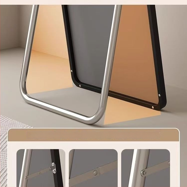 Zrkadlo na celú výšku, jednoduchý moderný štýl, vysoké rozlíšenie, vhodné do domu, izby alebo internátu, model: dyjqsj1.21, číslo výrobku 1002523772