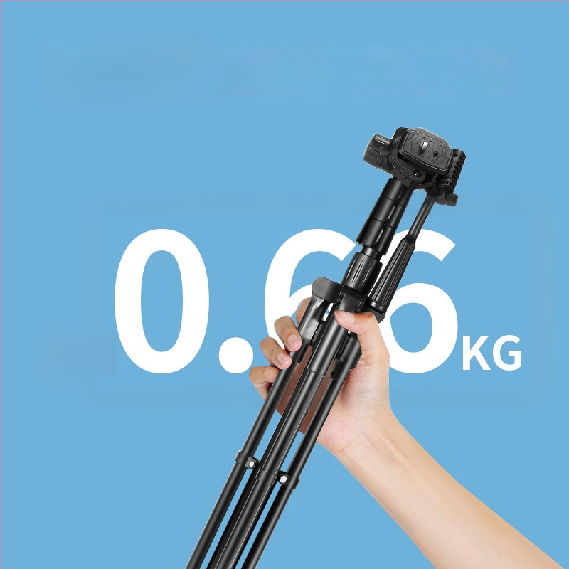 Trojosový stabilizátor pre telefón s automatickým sledovaním, hliníkový podlahový stojan, nosnosť 5 kg, tyč so 2–3 sekciami