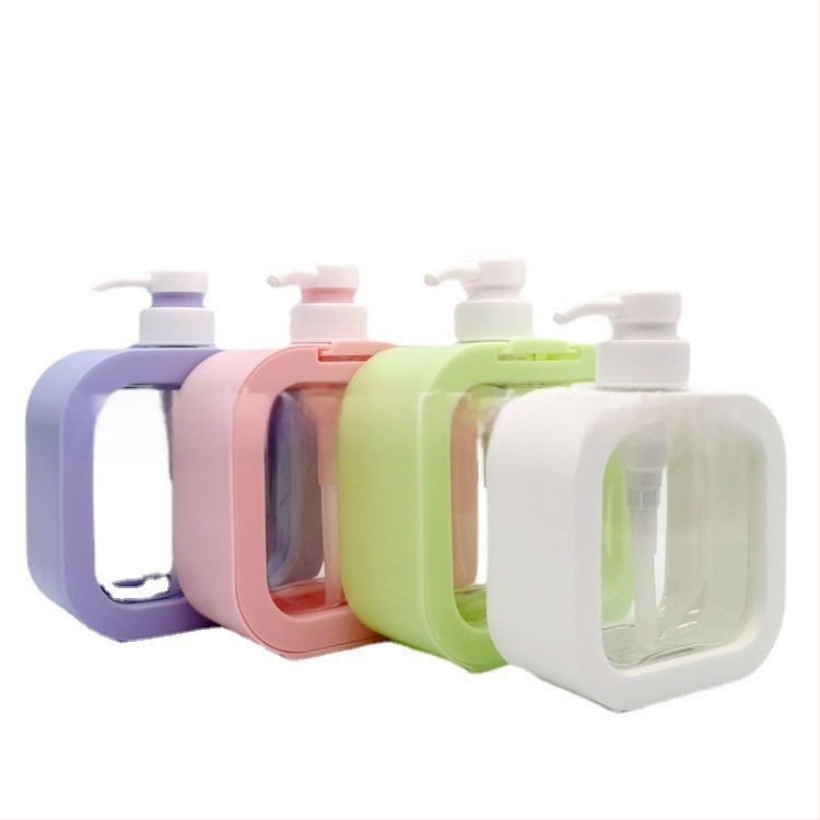 Kosmetická fľaša s pumpou – Silk-screen potlač, PET materiál, fúkaná fľaša, vonkajší uzáver, dávkovacia pumpa