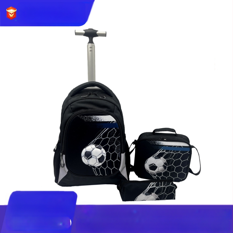 Bērnu mugursoma ar vienradža motīvu, trīsdaļīga komplekta, ietilpība 36–55 l, Oxford audums, 16 collu klēpjdatora nodalījums, ūdensizturīgs