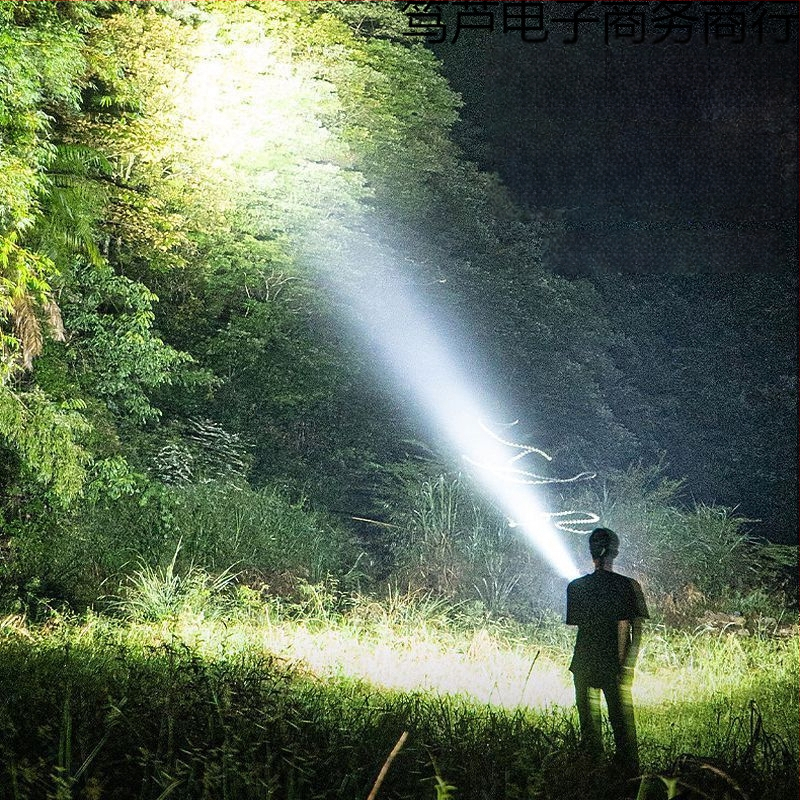 Dobíjateľná LED baterka so zoomom — Jigobird LED čip, ABS puzdro, dlhá výdrž batérie