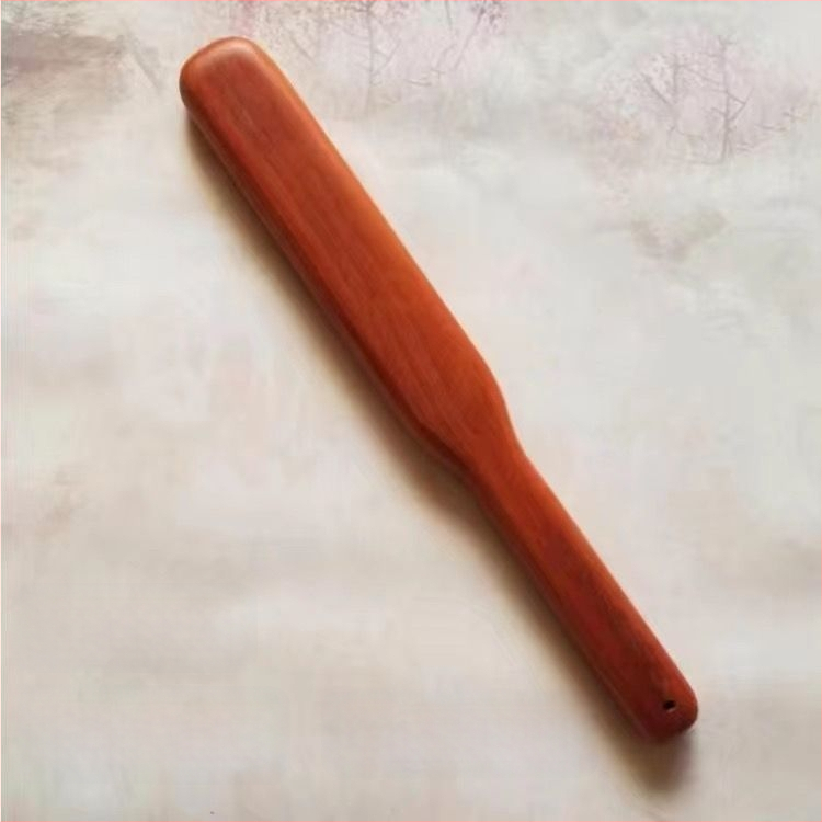 Gua Sha masážna doska – Drevo kuracieho krídla, ťažká bodová masáž, predĺžená doska pre celé telo a krk, tichý chod