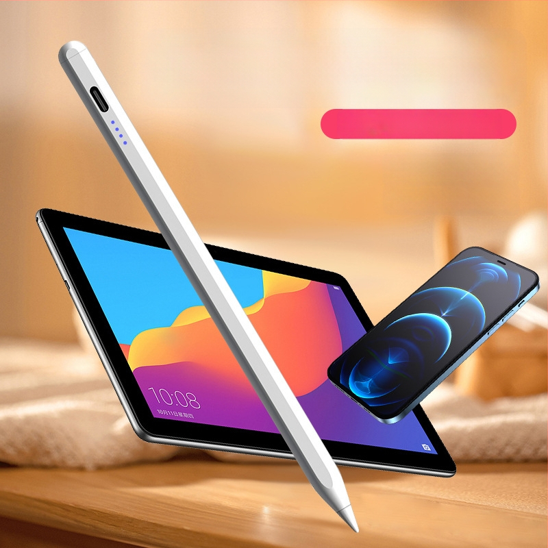 Univerzálny kapacitný stylus s kovovým telom, magnetické prichytenie, kompatibilný s Apple, Samsung, Huawei a Xiaomi