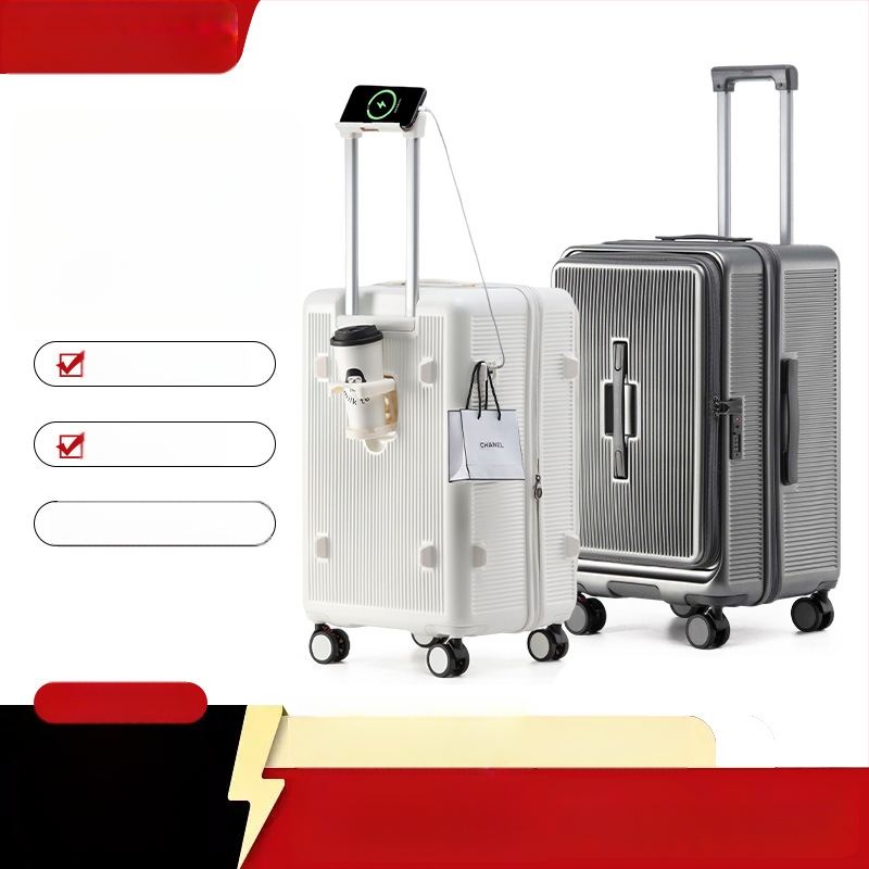 Paguz cestovná taška s predným otváraním, PC puzdro, kolieska Omni-Directional, TSA zámok s kódom, rozšíriteľná, hmotnosť 5 kg