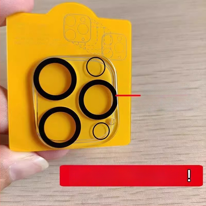 Fólia na objektív fotoaparátu z tvrdeného skla pre iPhone 16 Pro Max, iPhone 15 a iPhone 14 zadné kamery, HD kvalita