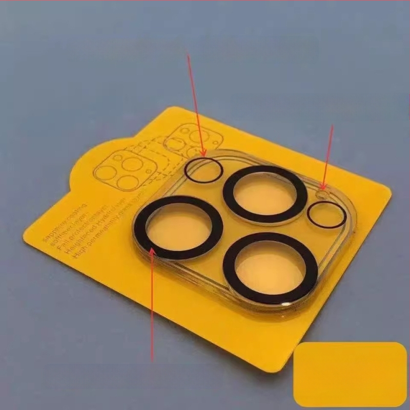 Fólia na objektív fotoaparátu z tvrdeného skla pre iPhone 16 Pro Max, iPhone 15 a iPhone 14 zadné kamery, HD kvalita