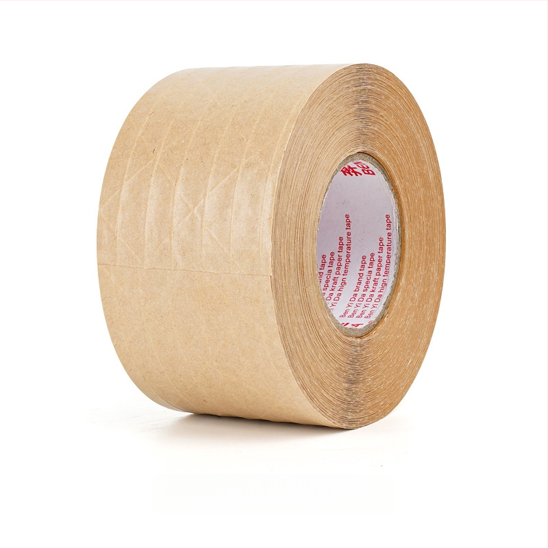 Páska z kraftového papiera, vláknitá nosná vrstva, vodou viazané lepidlo, proti manipulácii, na uzatváranie krabíc, tlačené krytie a montáž — Značka Yida