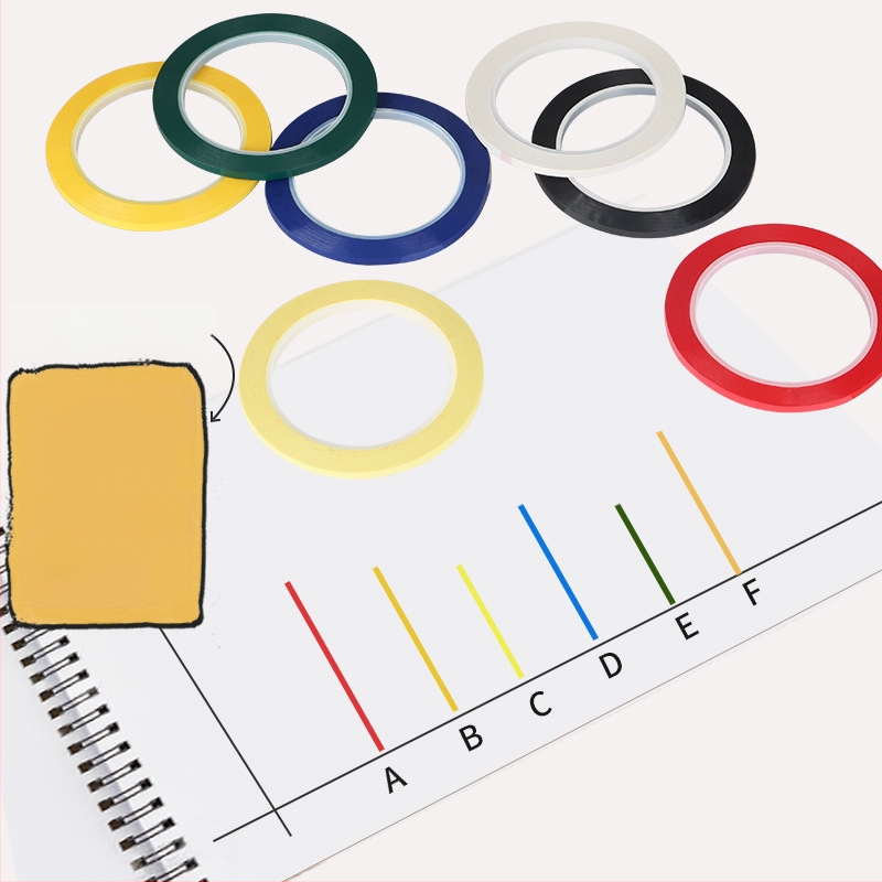 Páska na označovanie bielej tabule, PET základ, akrylové lepidlo, jednostranná, odtrhnutie nožom