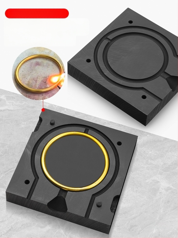 Šperkový odlievací nástroj: pevný zlatý a strieborný, jednoduchý prsteň a náramok kalup, grafitový olejový žliabok, spätná forma, jednopásové tvarovanie; Materiál: Other; Rozsah použitia: Other; Značka: Other