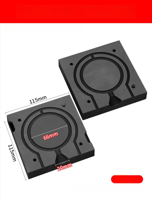 Šperkový odlievací nástroj: pevný zlatý a strieborný, jednoduchý prsteň a náramok kalup, grafitový olejový žliabok, spätná forma, jednopásové tvarovanie; Materiál: Other; Rozsah použitia: Other; Značka: Other