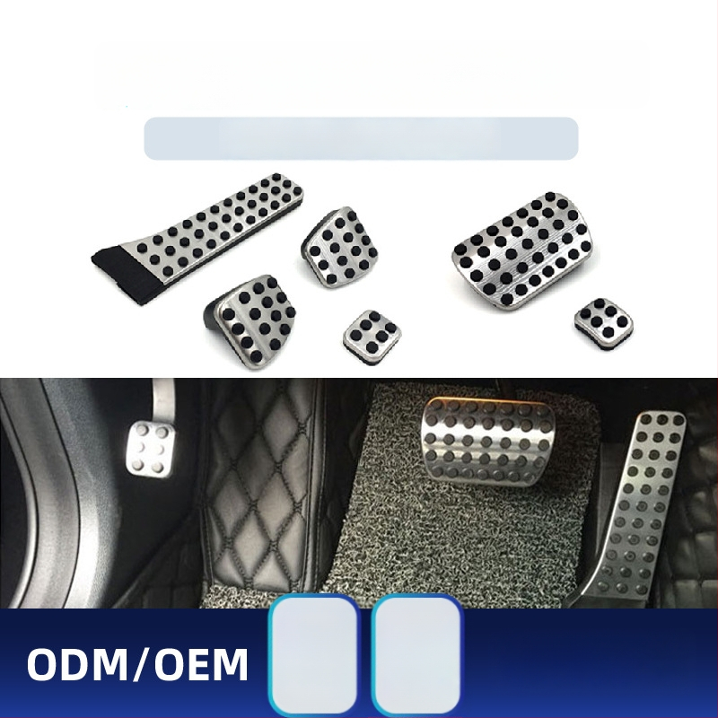 Cardimanson pedálová súprava z nerezovej ocele pre Mercedes-Benz C triedu, E triedu, GLC, GLK, CLS, GLE a S triedu (automatická prevodovka)