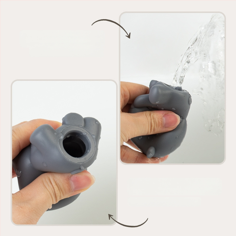 Vodne hračky pre bábätká a batoľatá – skladacie plávajúce člny s zvieratkami na prsty (Materiál: plast; Funkcia: skladanie lodí; Kategória: vodné hračky; Vek: 0–3 rokov)