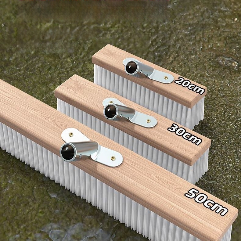 Podlahová kefа s kovovým telom; na mieru vyrobené pre cezhraničný predaj; nie je dovoz