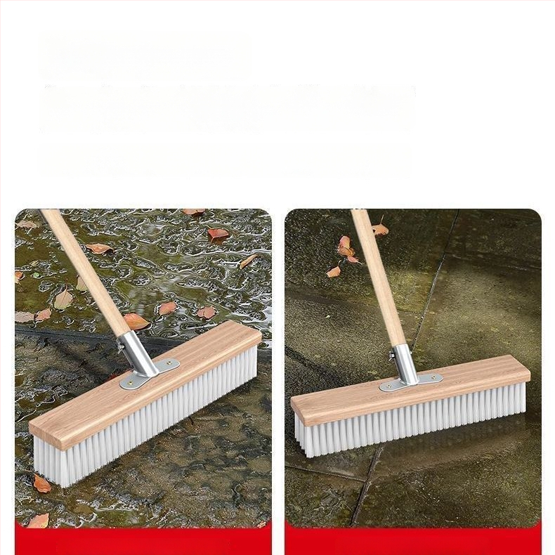 Podlahová kefа s kovovým telom; na mieru vyrobené pre cezhraničný predaj; nie je dovoz