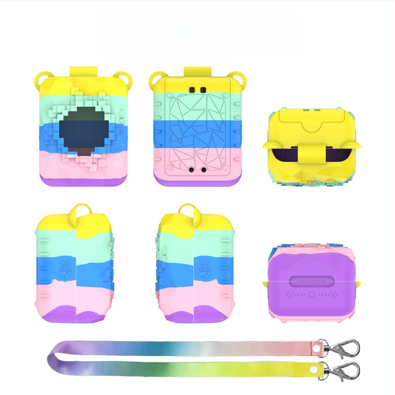 Silīkoniska aizsargkārta Bitzee Magicals Digital Pet Magic Edition konsolai – aizsardzība pret kritieniem, pretslīdēšana un putekļiem.