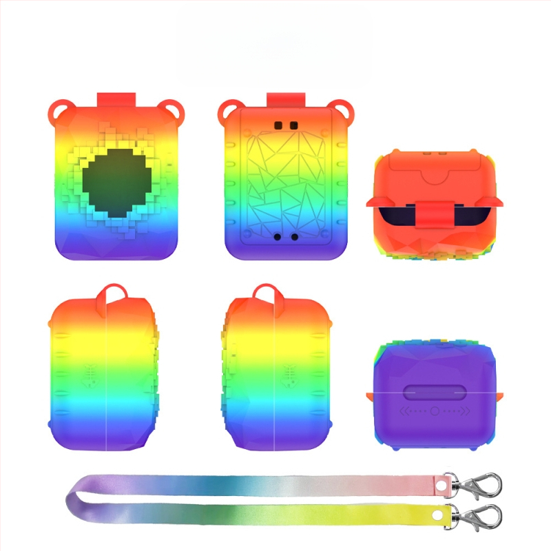 Silīkoniska aizsargkārta Bitzee Magicals Digital Pet Magic Edition konsolai – aizsardzība pret kritieniem, pretslīdēšana un putekļiem.