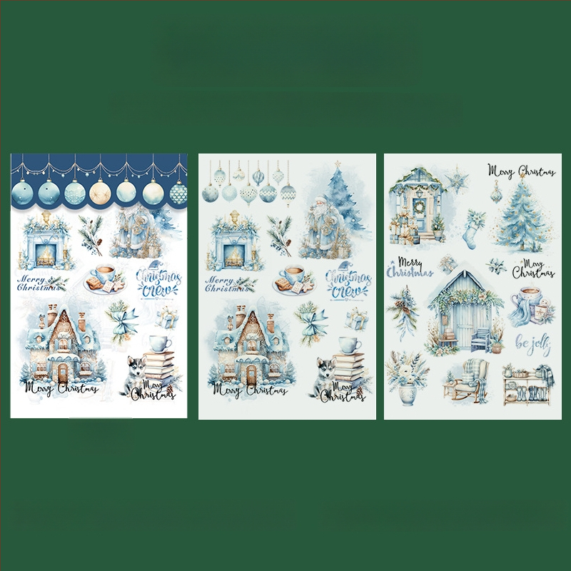 Tomato Sauce Girl PVC transferná nálepka s vianočnou tematikou pre plánovače — Materiál PVC, Štýl: Vianočný, Technika: Tlač