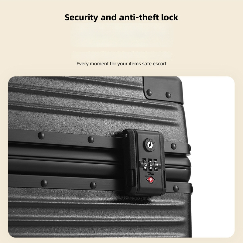 Cestovný kufor ABS+PC, vodeodolný, proti krádeži, kolieska 360°, TSA zámok