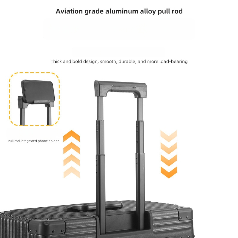 Cestovný kufor ABS+PC, vodeodolný, proti krádeži, kolieska 360°, TSA zámok