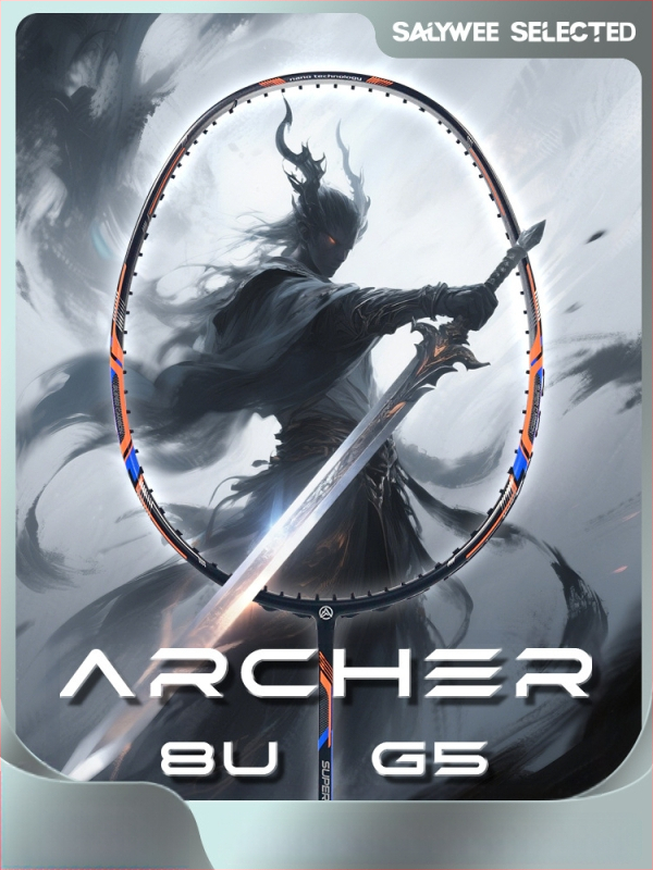ALPSPORT bedmintonová raketa s rámom z karbónových vlákien, hmotnosť 80–84 g, dĺžka 68 cm, typ rakety: priamy úder, spracovanie a prispôsobenie k dispozícii