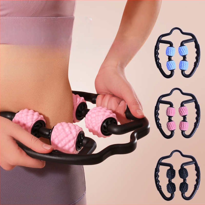 Dudli joga masáž na nohy – štvorkolový valec na formovanie lýt, domáce použitie