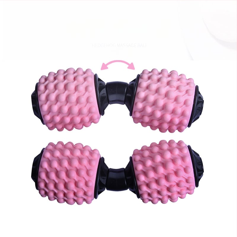 Dudli joga masáž na nohy – štvorkolový valec na formovanie lýt, domáce použitie