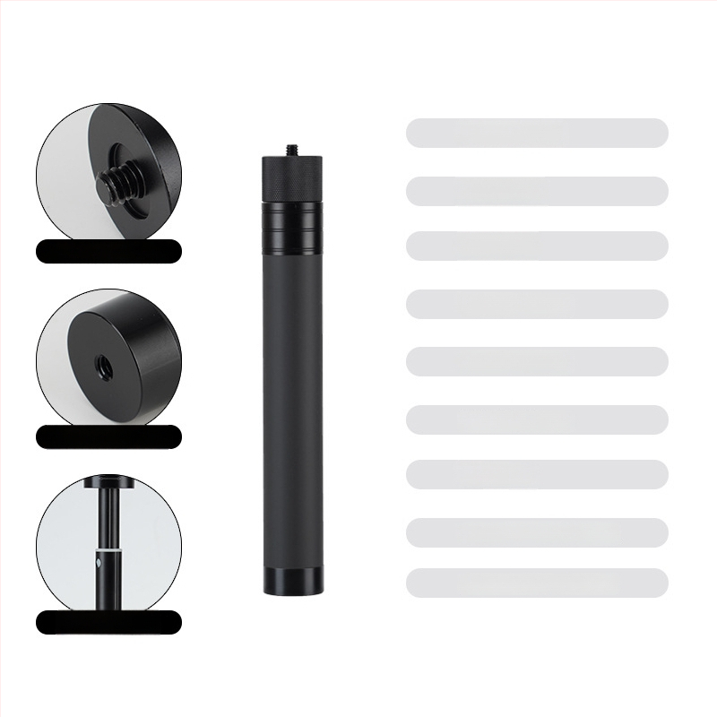 Selfie tyč so stabilizátorom gimbal – teleskopický predĺžovací rameno pre mobilný telefón a akčnú kameru (Bez diaľkového ovládača)