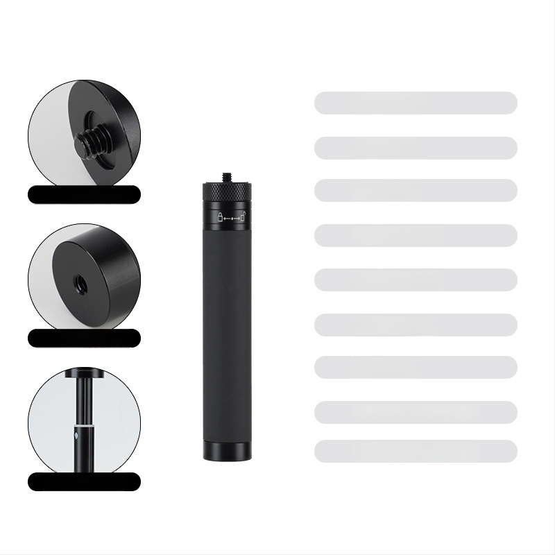 Selfie tyč so stabilizátorom gimbal – teleskopický predĺžovací rameno pre mobilný telefón a akčnú kameru (Bez diaľkového ovládača)