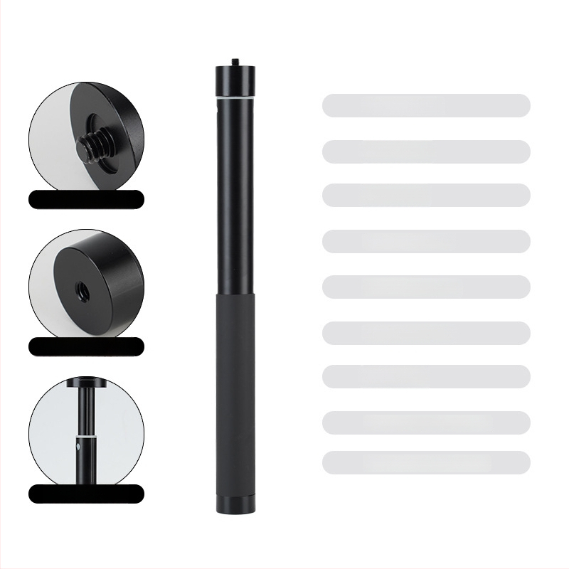 Selfie tyč so stabilizátorom gimbal – teleskopický predĺžovací rameno pre mobilný telefón a akčnú kameru (Bez diaľkového ovládača)