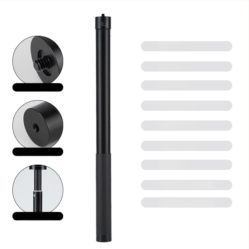 Selfie tyč so stabilizátorom gimbal – teleskopický predĺžovací rameno pre mobilný telefón a akčnú kameru (Bez diaľkového ovládača)