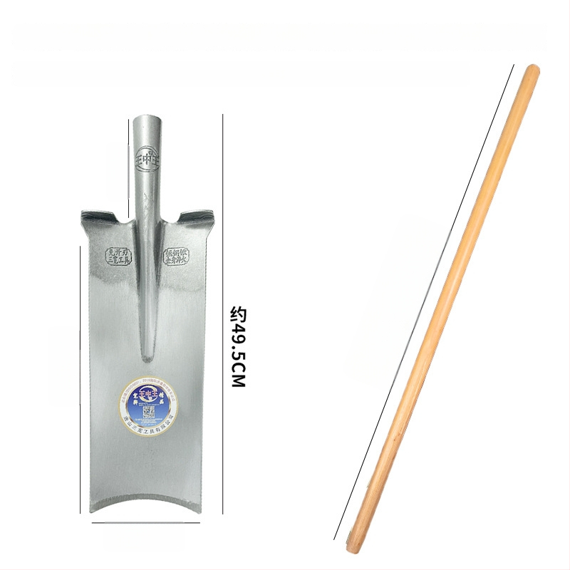 King of Kings kolmest osast koosnev puude kaevamise labidakomplekt, kood Wzw2.4, karastatud teras