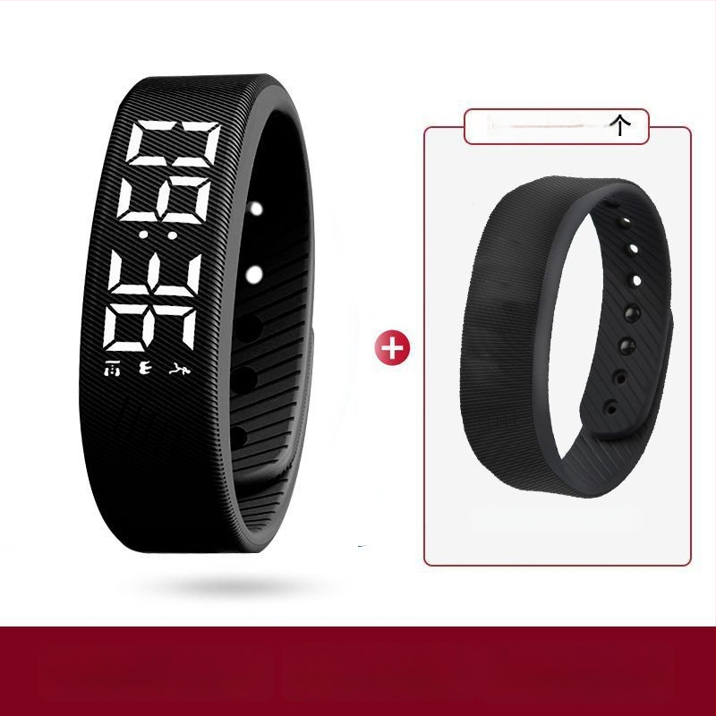 Detské smart hodinky s krokomerom, vibračný budík, dotykový displej, silikónový remienok, 7–14 dní výdrže batérie, vodeodolné