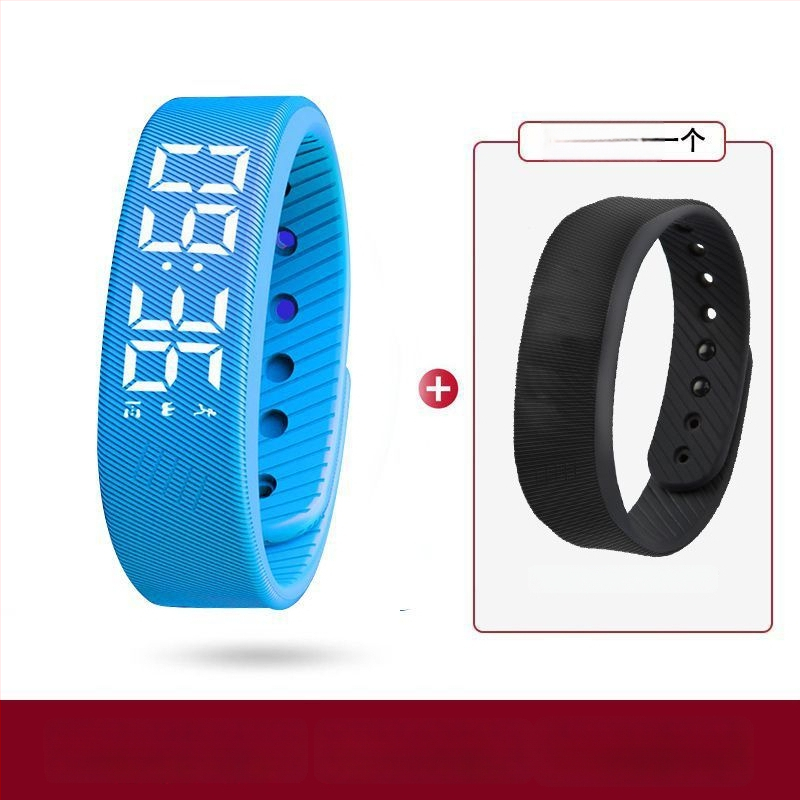 Detské smart hodinky s krokomerom, vibračný budík, dotykový displej, silikónový remienok, 7–14 dní výdrže batérie, vodeodolné