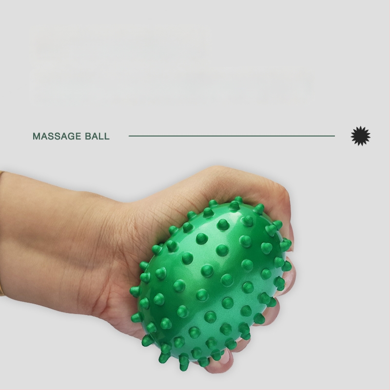 Ježovitá masážna loptička pre dlaň – ABS materiál, fascia uvoľnenie, terapia akupunktúrnych bodov, tréning senzorickej integrácie