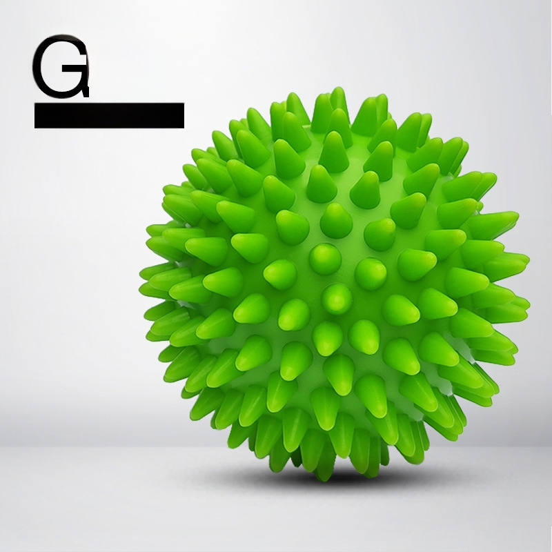 Ježovitá masážna loptička pre dlaň – ABS materiál, fascia uvoľnenie, terapia akupunktúrnych bodov, tréning senzorickej integrácie