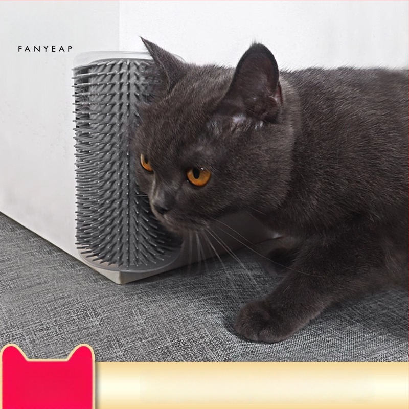Fanyi A1J30 Zariadenie na škrabanie mačiek – rohová škrabacia hračka, jednoduchý štýl
