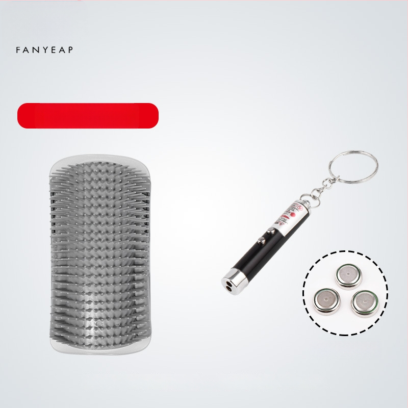 Fanyi A1J30 Zariadenie na škrabanie mačiek – rohová škrabacia hračka, jednoduchý štýl