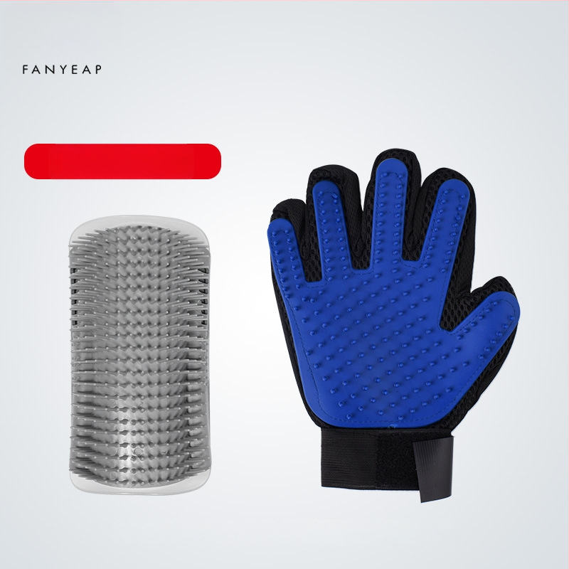 Fanyi A1J30 Zariadenie na škrabanie mačiek – rohová škrabacia hračka, jednoduchý štýl