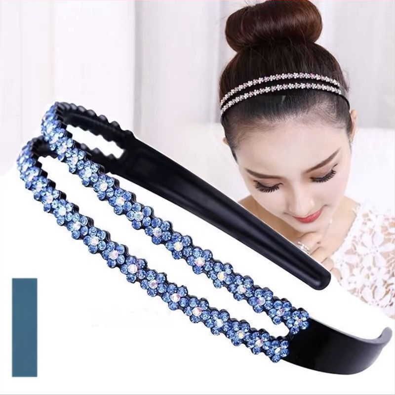 Štrasová čelenka, doplnok na hlavu, štýl Japonska a Južnej Kórey, svieži a sladký štýl, jar 2025