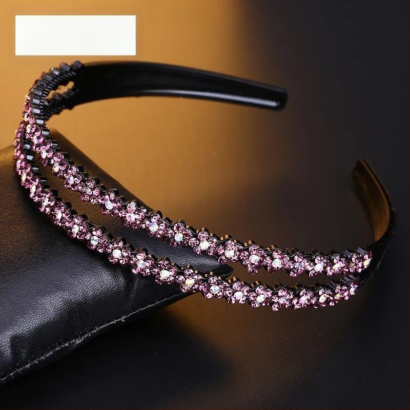 Štrasová čelenka, doplnok na hlavu, štýl Japonska a Južnej Kórey, svieži a sladký štýl, jar 2025
