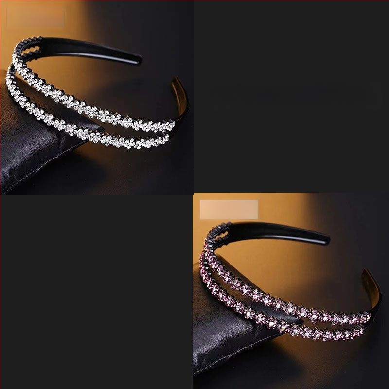 Štrasová čelenka, doplnok na hlavu, štýl Japonska a Južnej Kórey, svieži a sladký štýl, jar 2025