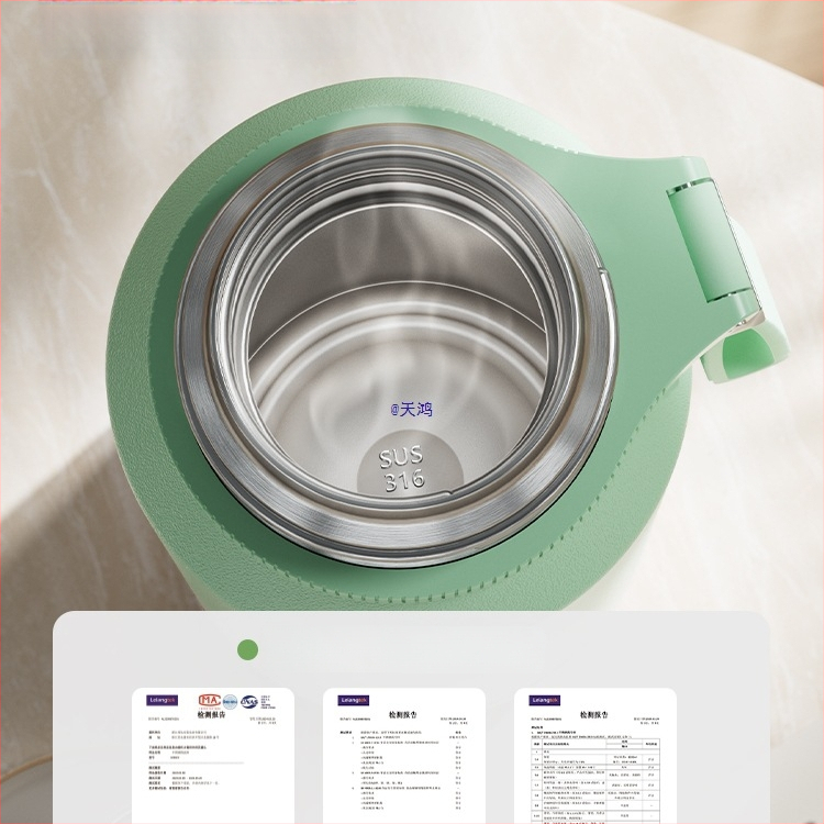 Izolovaný pohár Xiangquan — vnútro z 316 nerezovej ocele, vonkajší plášť z 201 nerezovej ocele, prenosný dizajn, izolácia 0–6 hodín