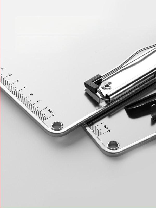 Klipbord s jedným klipom, model 7051C1085-15, materiál akryl