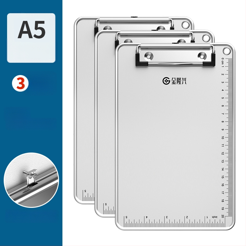 Klipbord s jedným klipom, model 7051C1085-15, materiál akryl