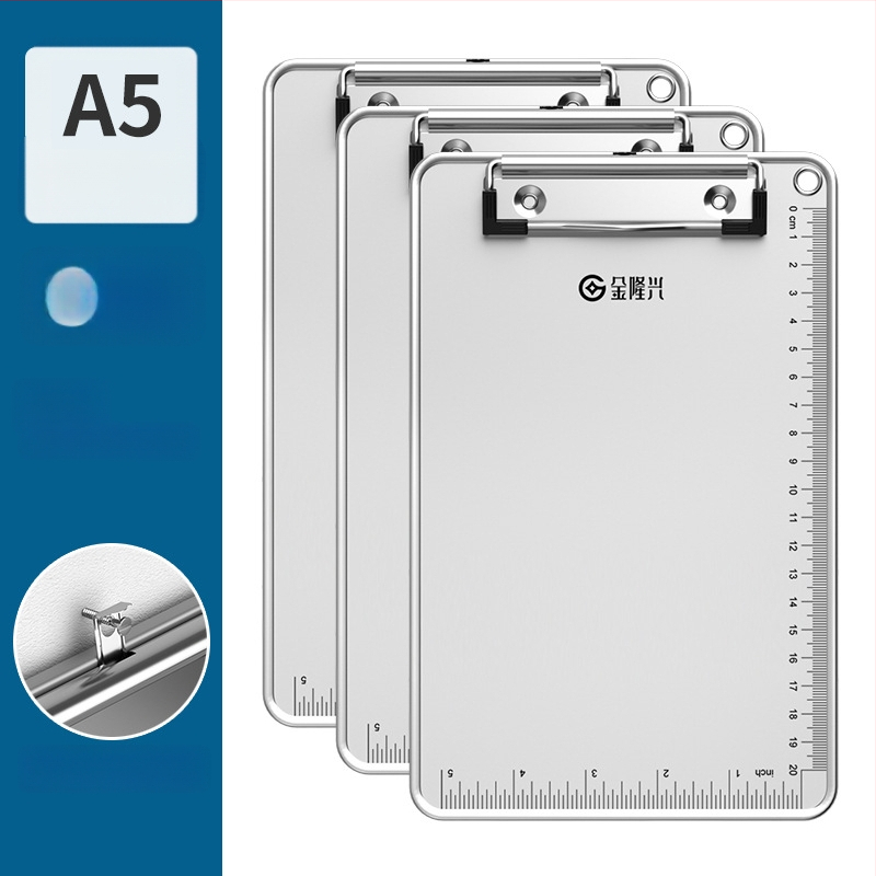 Klipbord s jedným klipom, model 7051C1085-15, materiál akryl