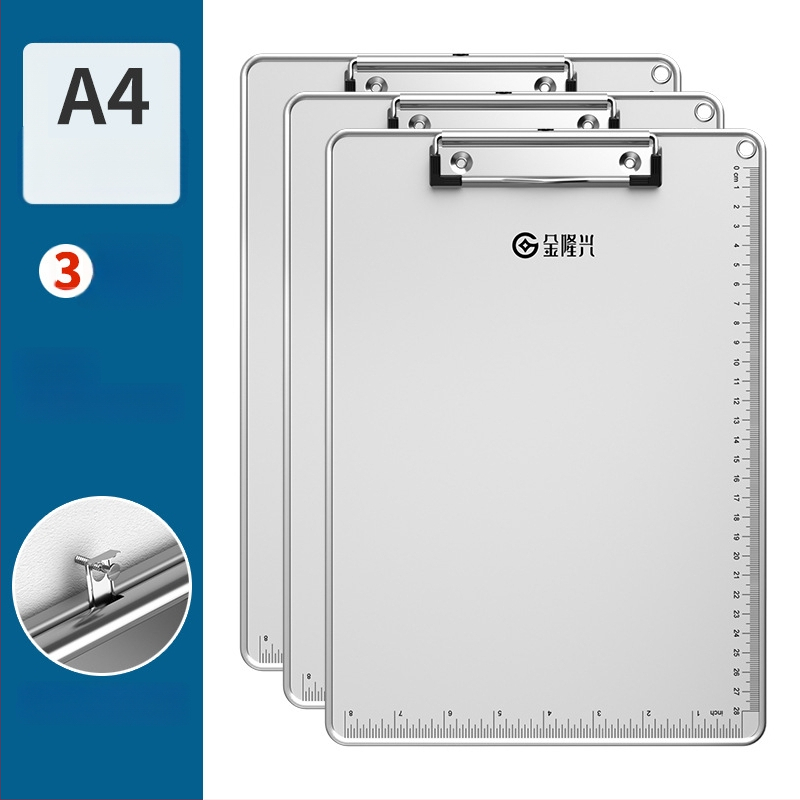 Klipbord s jedným klipom, model 7051C1085-15, materiál akryl