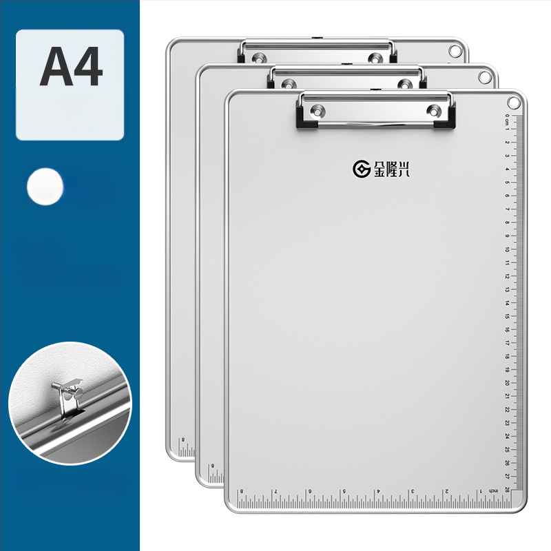 Klipbord s jedným klipom, model 7051C1085-15, materiál akryl