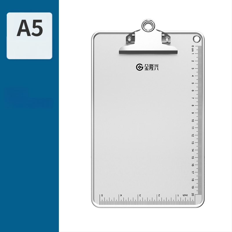 Klipbord s jedným klipom, model 7051C1085-15, materiál akryl