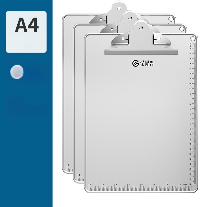 Klipbord s jedným klipom, model 7051C1085-15, materiál akryl